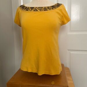 Women’s Small Rafaella Yellow Top